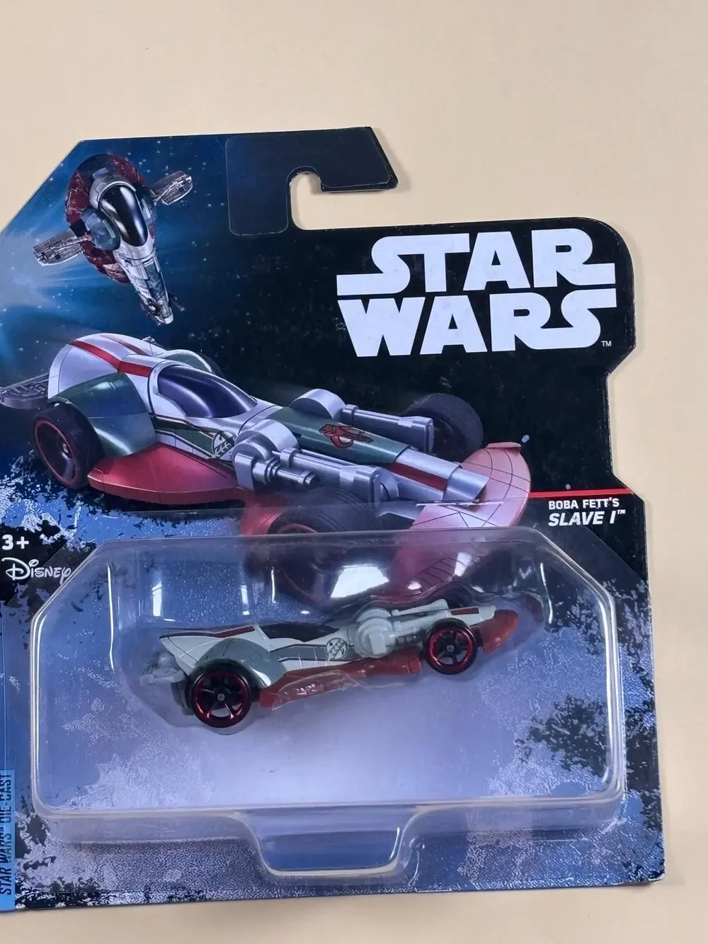 Hot Wheels Star Wars Carships Boba Fett Slave 1 Die-Cast Car 2016 Mattel